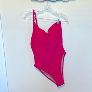 J. Crew Women’s Ribbed One Strap One-Piece Bathing Suit / Brand NWT / Size 14